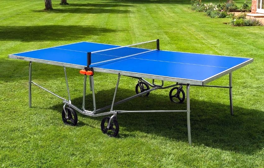 what to clean ping pong table with
